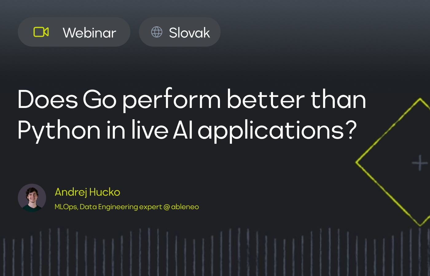 Does Go perform better than Python in live AI applications? - Ableneo
